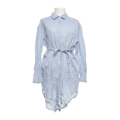 Shirt (Blauw) van H&M Premium Quality Katoen, Linnen
