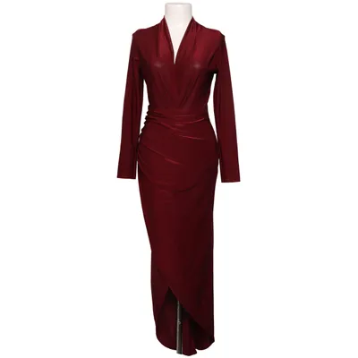 Robe de soirée (Rouge) de Signature Élasthane, Polyester