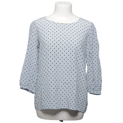 Blouse (Bleu, Noir) de Greta Stockholm Soie