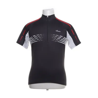 Cykeltröja (Svart, Röd) från Oxylane Elastan, Polyester