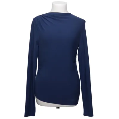 Lange mouwen shirt (Blauw) van The Line by K Katoen, Elastaan, Modal
