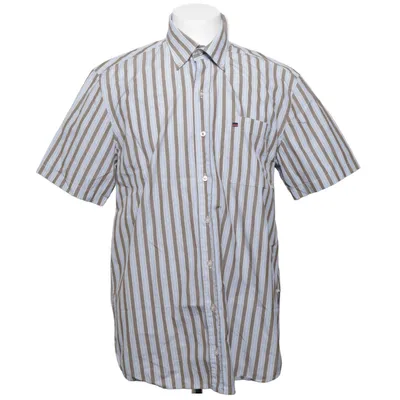 Kurzarmhemd (Blau, Braun) von State of Art