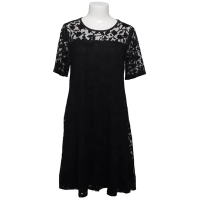 Robe (Noir) de Nina Leonard Polyester, Viscose