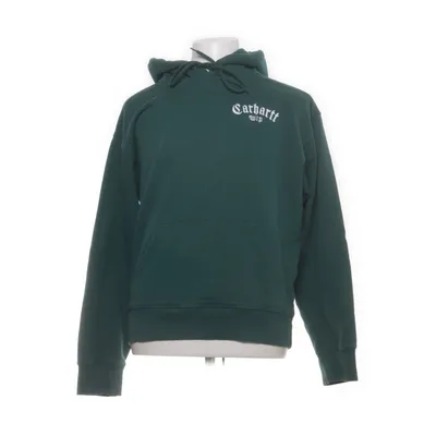 Hættetrøje (Hooded Onyx Script Sweat) fra Carhartt WIP Bomuld, Elastan
