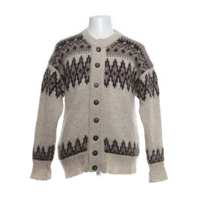 Cardigan (Beige, Grå) fra Faroe Lana Uld