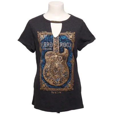 T-shirt (Grå) från Hard Rock Couture Bomull, Polyester