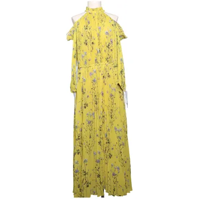 Maxi dress (Yellow, Multicolored) from Self-Portrait Polyester