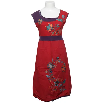 Klänning (Röd, Lila, Flerfärgad) från Coline Bomull, Elastan