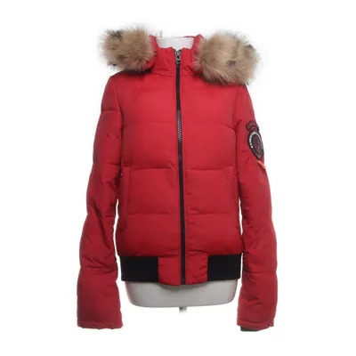 Winterjas (Rood, Meerkleurig) van Superdry Acryl, Elastaan, Nylon, Polyester, Imitatiebont