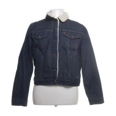 Fodrad jeansjacka (Blå) från Levi Strauss & Co Bomull, Polyester, Viskos