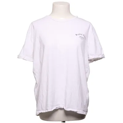 T-shirt (Blanc) de Replay Jeans Coton