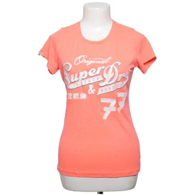T-shirt (Orange) fra Superdry Vintage Bomuld, Polyester