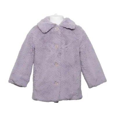 Winterjas (Lila) van Happy Girls Club Imitatiebont, Polyester