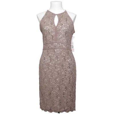 Cocktailkjole (Beige) fra Nightway Elastan, Polyamid, Polyester