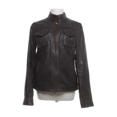 Leather jacket (Brown) from Marc O'Polo Cotton, Polyester, Leather