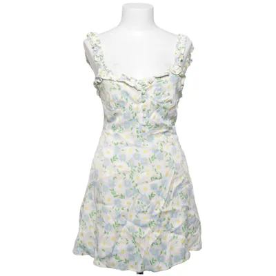 Dress (White, Multicolored) from Zara Elastane, Viscose