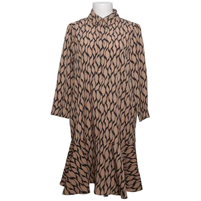 Skjortekjole (Beige, Sort) fra Emma & Michele Polyester