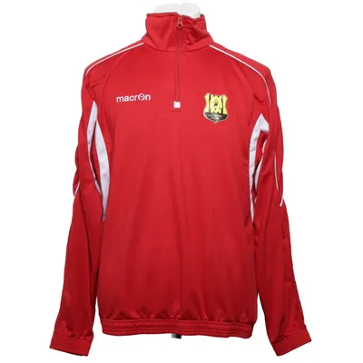 Fleece trui (Rood, Wit) van Macron Polyester