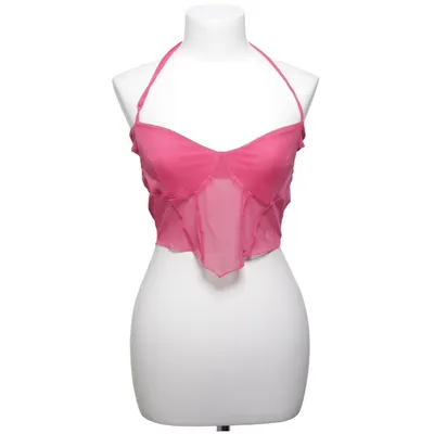 Halterneck top (Pink) fra AsYou Elastan, Polyester
