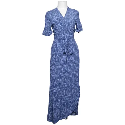 Robe portefeuille (Bleu, Blanc) de Boii Viscose