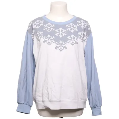 Christmas sweater (Blue, White) from KappAhl Cotton, Polyester