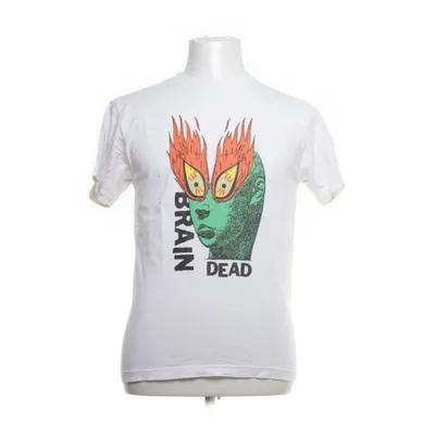 T-shirt (White, Multicolored) from Brain Dead Cotton
