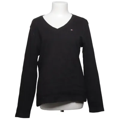Pitkähihainen T-paita (Musta) kohteesta Tommy Hilfiger Puuvilla