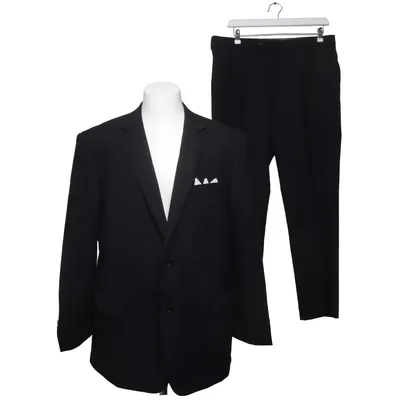 Suit (Black) from Lapidus Elastane, Polyester, Wool