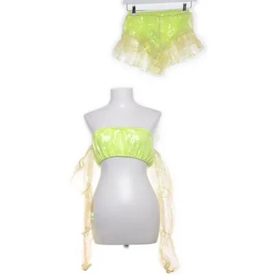 Set (Gul) från Jaded London Elastan, Polyester