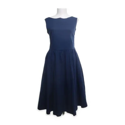 Jurk (Blauw) van Lindy Bop Katoen, Elastaan, Polyester
