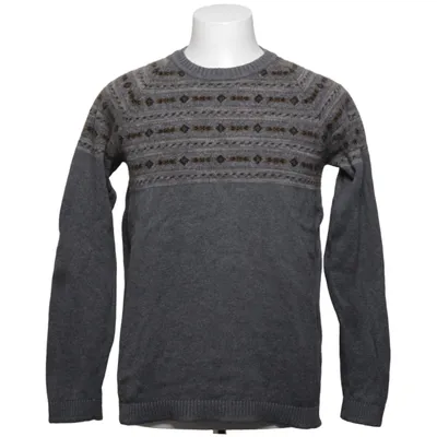 Strickpullover (Grau, Braun) von Selected Homme Bio-Baumwolle, Polyamid, Wolle