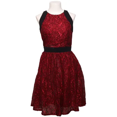 Cocktail dress (Red, Black) from Little Mistress Elastane, Polyester