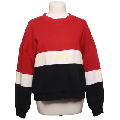 Sweatshirt (Rouge, Blanc, Noir) de Tommy Hilfiger Jeans Coton, Polyester