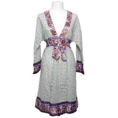 Kjole (Beige, Flerfarvet) fra Replay Bomuld, Viscose