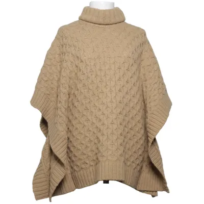 Poncho (Beige) fra Michael Kors Akryl, Alpacauld