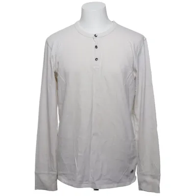 T-shirt manches longues (Blanc) de Hugo Boss Coton
