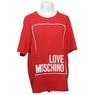 T-shirt (Rood) van Love Moschino Katoen, Elastaan