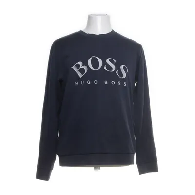 Collegetröja (Blå) från Hugo Boss Elastan, Polyamid, Återvunnen bomull