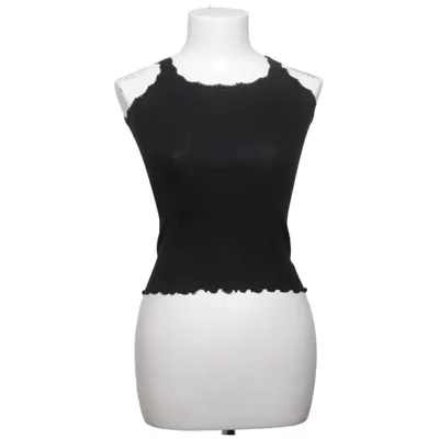 Tanktop (Zwart) van Rosemunde Katoen, Zijde