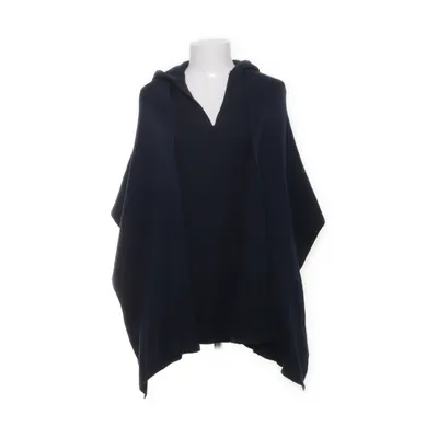 Poncho (Blå) från Cyrillus Angora, Bomull, Päls, Polyamid, Viskos