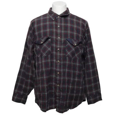 Skjorta (Grå, Blå, Röd) från Van Heusen Akryl, Polyester