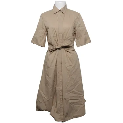 Robe chemise (Beige) de Lauren Ralph Lauren Coton, Élasthane, Polyamide