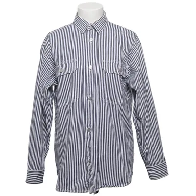 Skjorte (Blå, Hvid) fra Carhartt WIP Bomuld