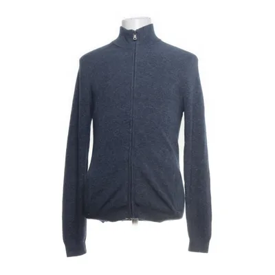 Cardigan (Blauw, Grijs) van Mango Man Katoen, Polyamide, Wol