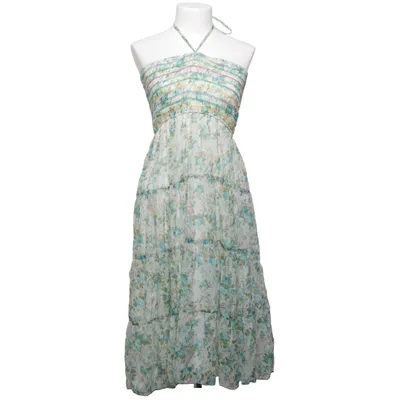 Halterneck dress (Green, Multicolored) from P.A.P Polyester