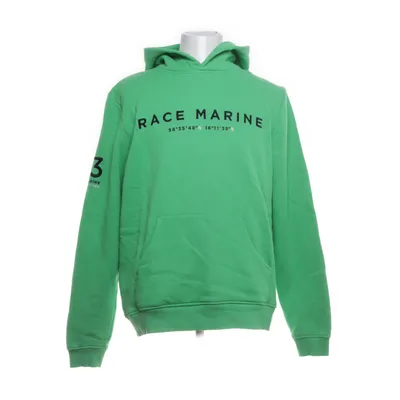 Capuchon sweater (Groen) van Race Marine Katoen, Polyester