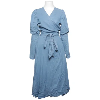 Omlottklänning (Blå) från Cras Bomull, Elastan, Polyester, Tencel, Viskos