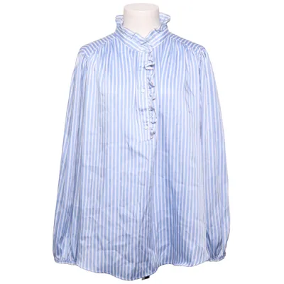 Bluse (Blå, Flerfarvet) fra H&M Modern Classic Polyester