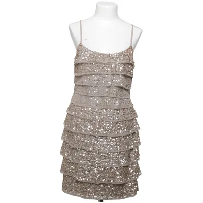 Cocktailklänning (Beige, Guldfärgad) från Mango Moments Polyester