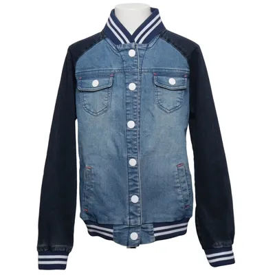 Jeansjacke (Blau, Weiß) von Tommy Hilfiger Baumwolle, Elasthan, Polyester